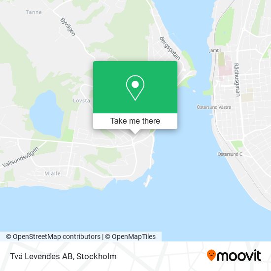 Två Levendes AB map