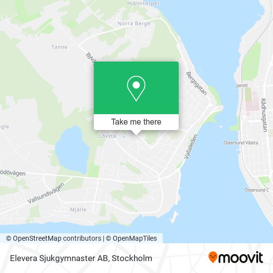 Elevera Sjukgymnaster AB map