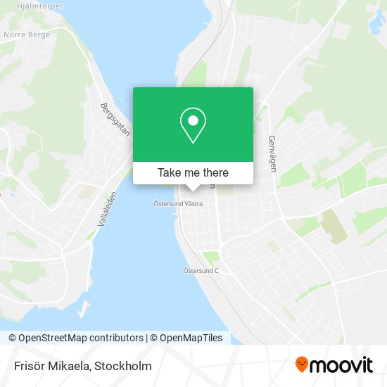 Frisör Mikaela map