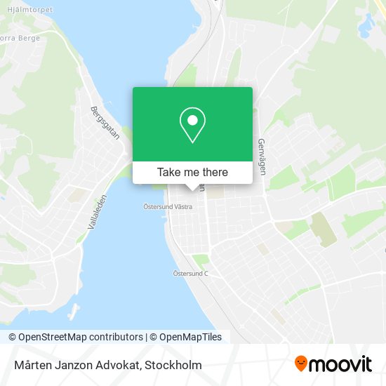 Mårten Janzon Advokat map