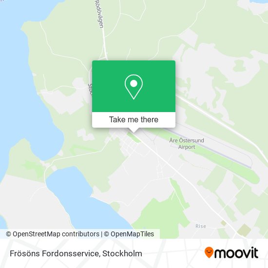 Frösöns Fordonsservice map