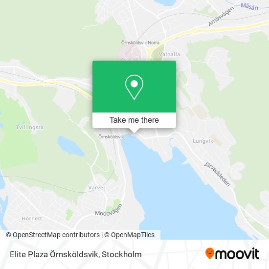 Elite Plaza Örnsköldsvik map