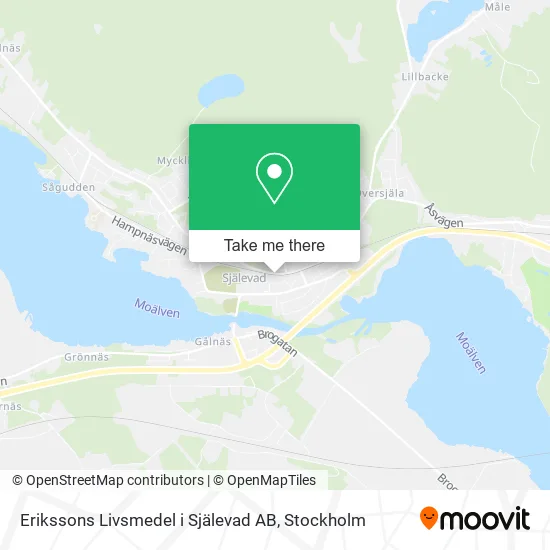 Erikssons Livsmedel i Själevad AB map