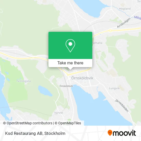 Ksd Restaurang AB map