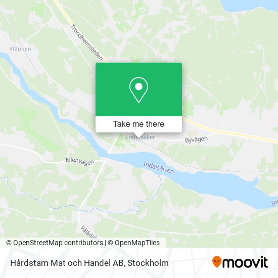 Hårdstam Mat och Handel AB map