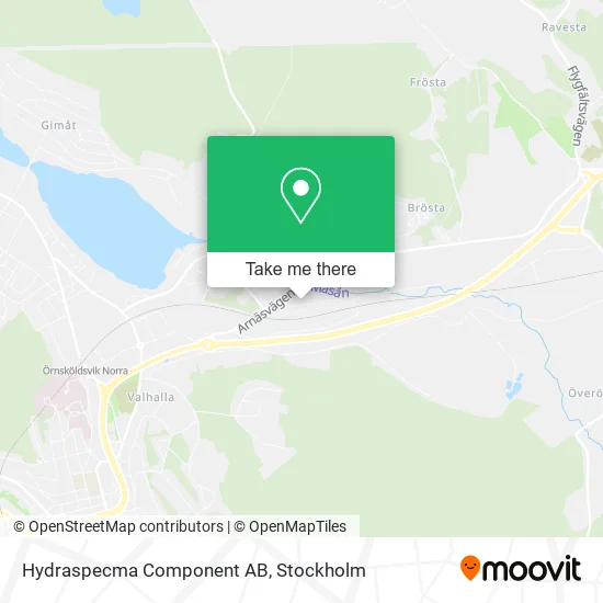 Hydraspecma Component AB map