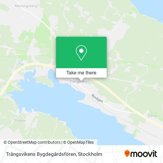 Trångsvikens Bygdegårdsfören map