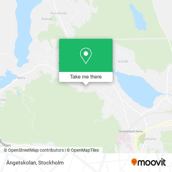 Ängetskolan map