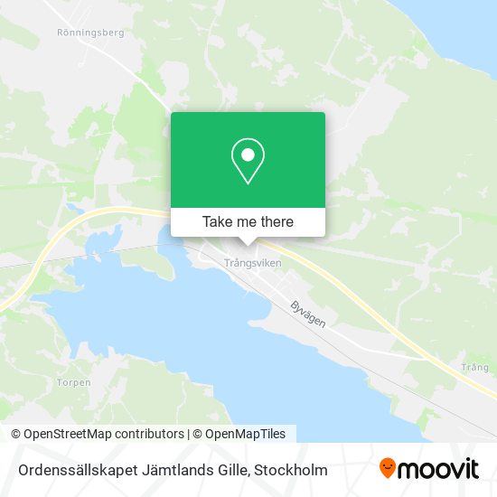 Ordenssällskapet Jämtlands Gille map