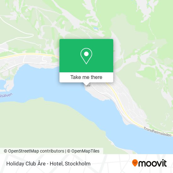 Holiday Club Åre - Hotel map