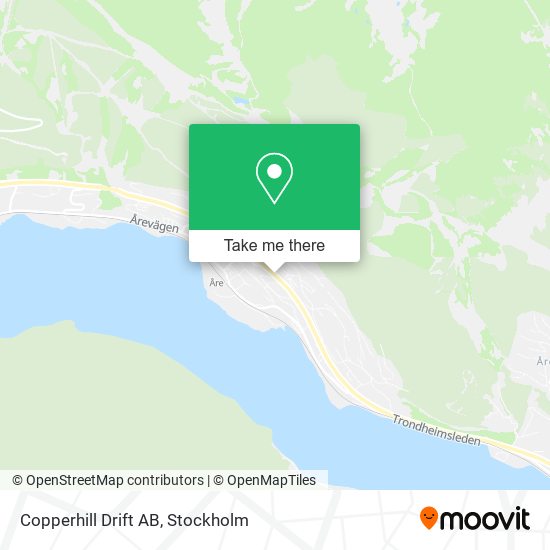 Copperhill Drift AB map