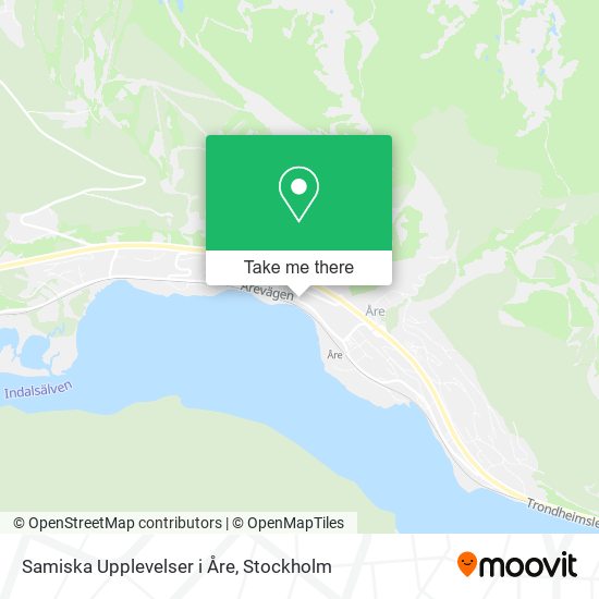 Samiska Upplevelser i Åre map