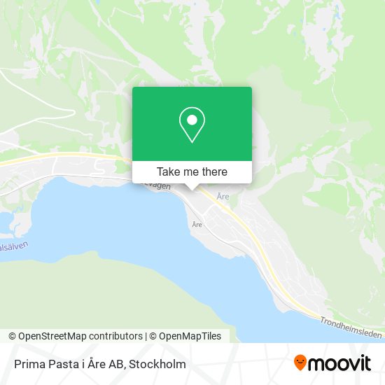Prima Pasta i Åre AB map