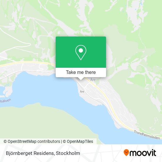 Björnberget Residens map