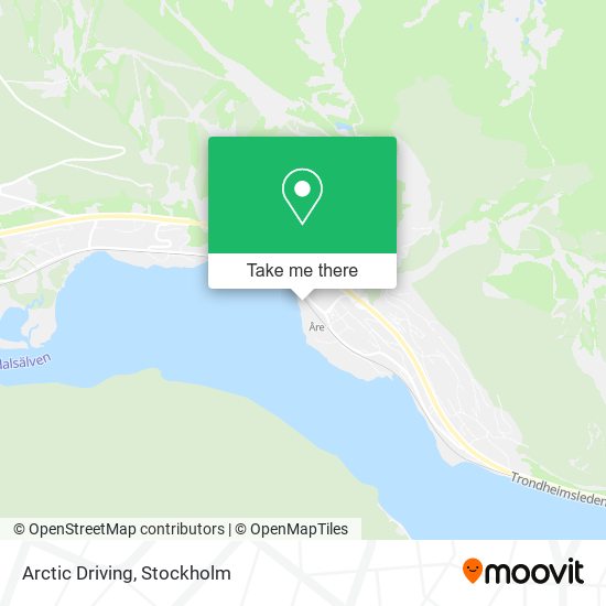 Arctic Driving map