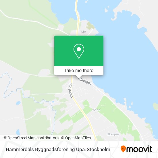 Hammerdals Byggnadsförening Upa map