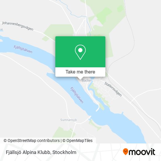 Fjällsjö Alpina Klubb map