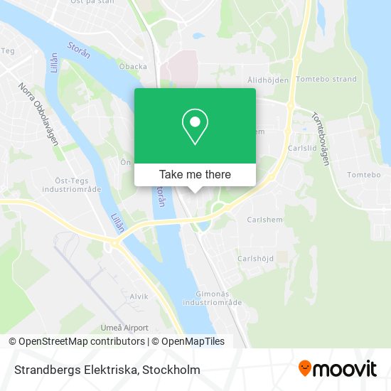 Strandbergs Elektriska map