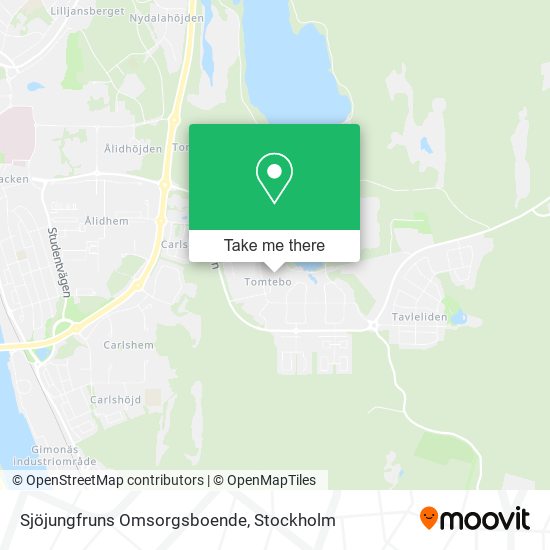 Sjöjungfruns Omsorgsboende map