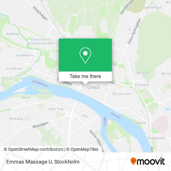 Emmas Massage U map