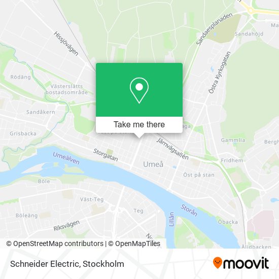 Schneider Electric map