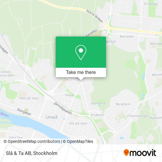 Slå & Ta AB map