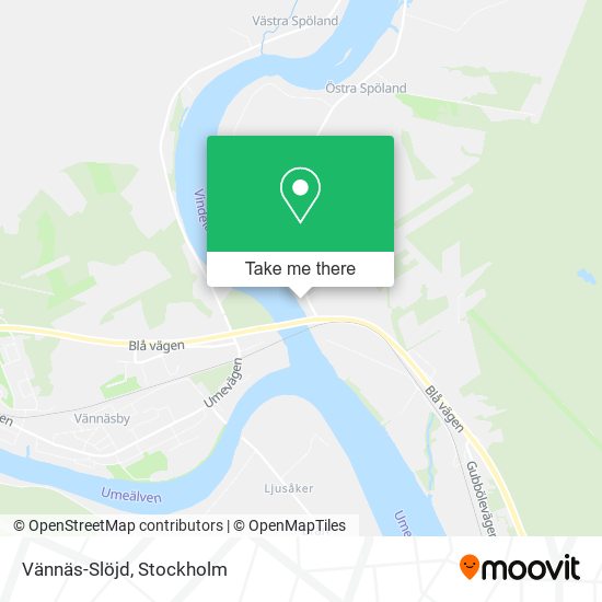 Vännäs-Slöjd map