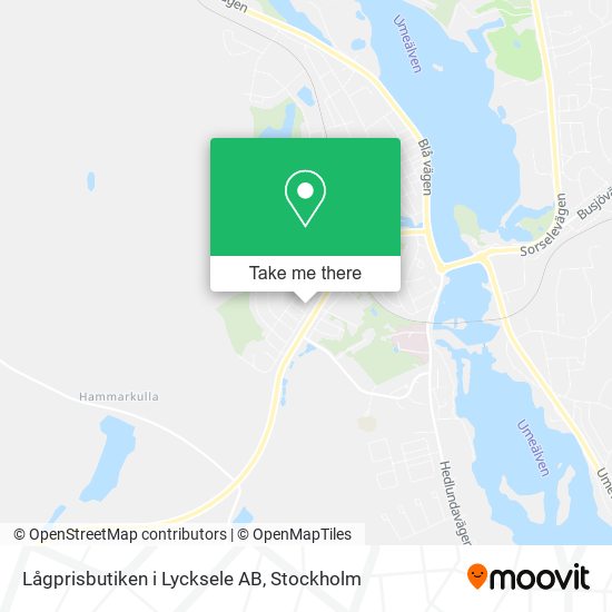 Lågprisbutiken i Lycksele AB map