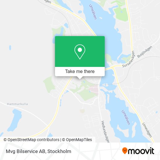 Mvg Bilservice AB map