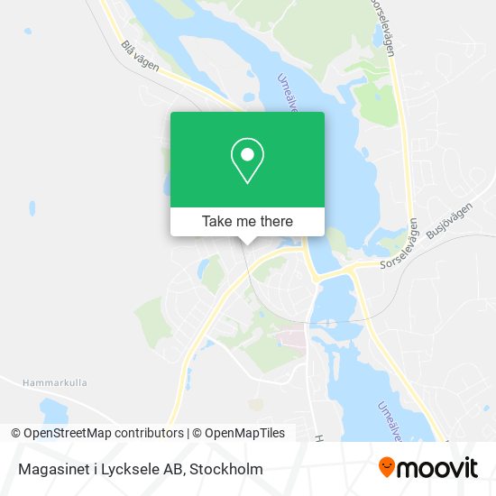 Magasinet i Lycksele AB map