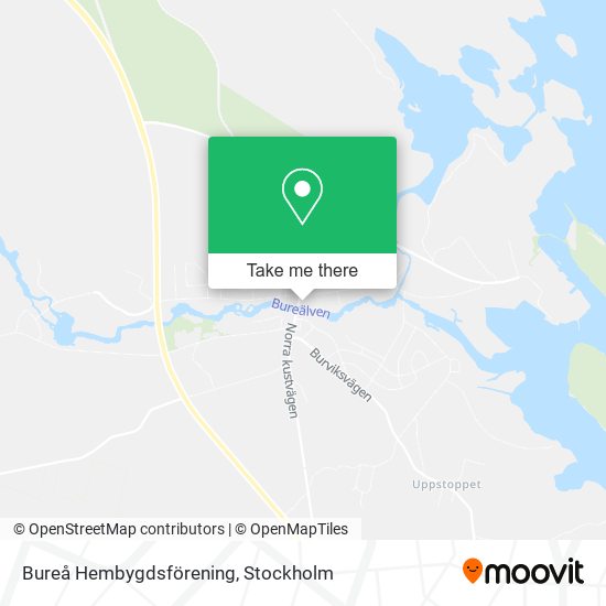 Bureå Hembygdsförening map