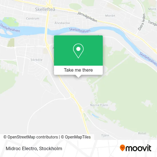 Midroc Electro map