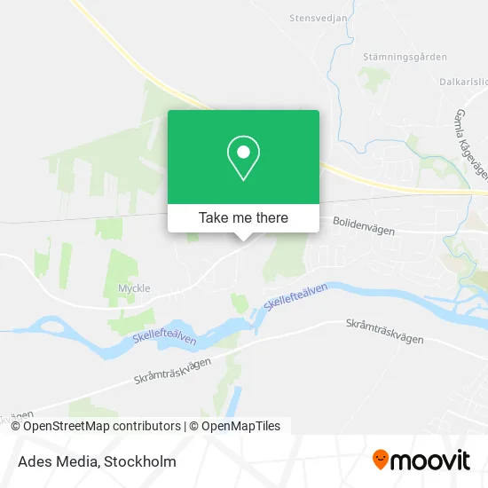 Ades Media map