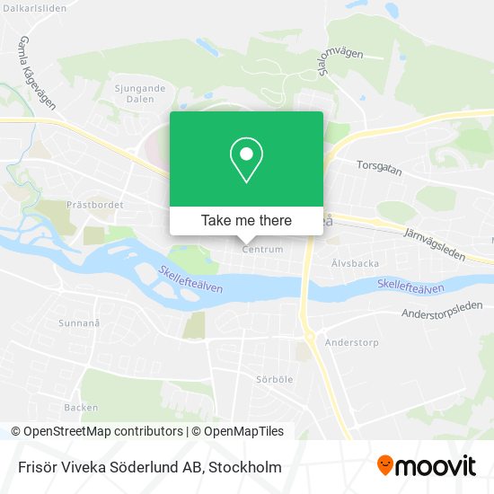 Frisör Viveka Söderlund AB map