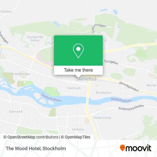 The Wood Hotel map