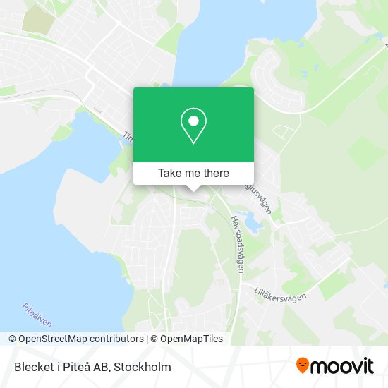 Blecket i Piteå AB map