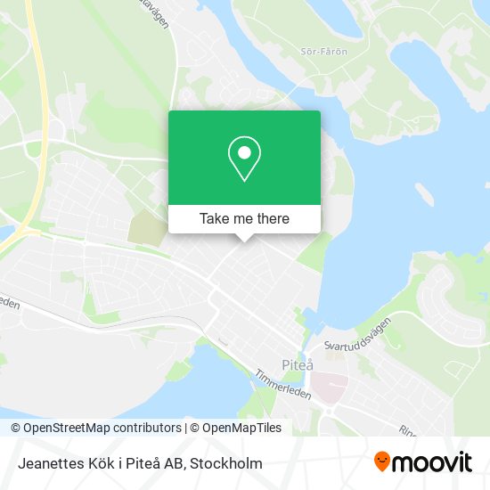 Jeanettes Kök i Piteå AB map