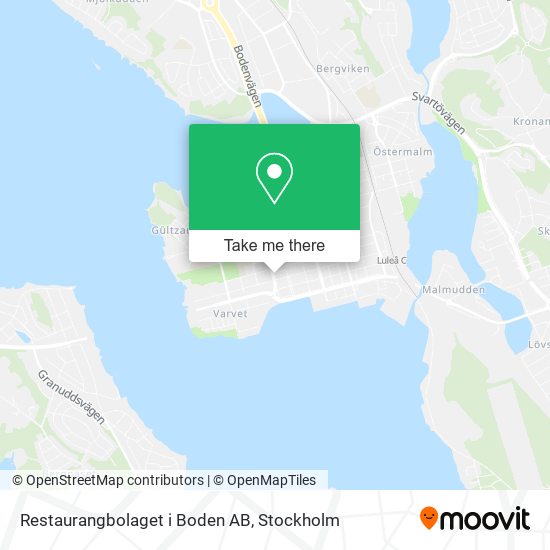 Restaurangbolaget i Boden AB map