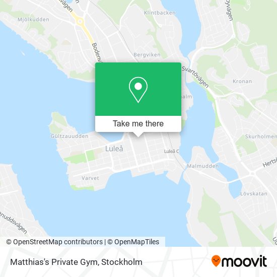 Matthias's Private Gym map