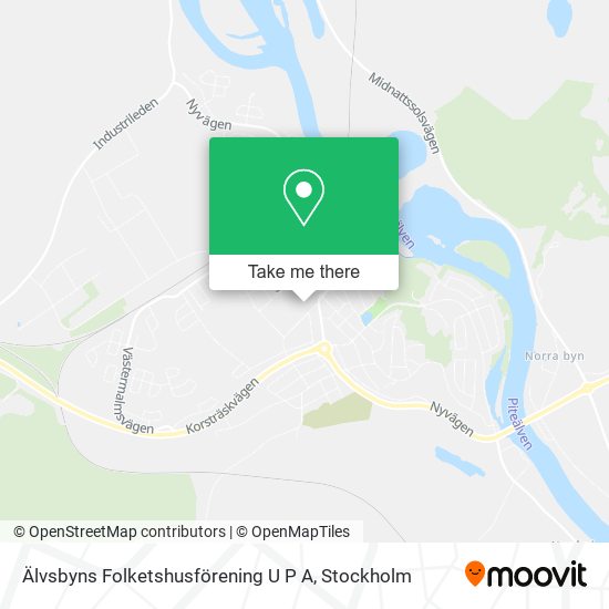 Älvsbyns Folketshusförening U P A map