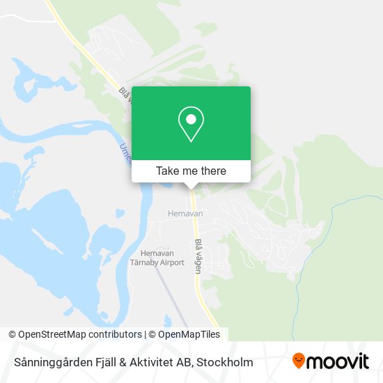 Sånninggården Fjäll & Aktivitet AB map