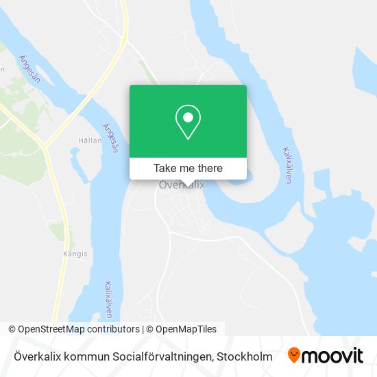 Överkalix kommun Socialförvaltningen map