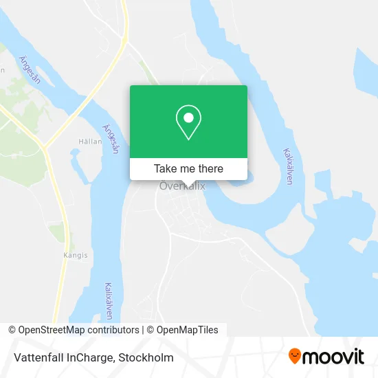 Vattenfall InCharge map