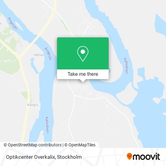 Optikcenter Overkalix map