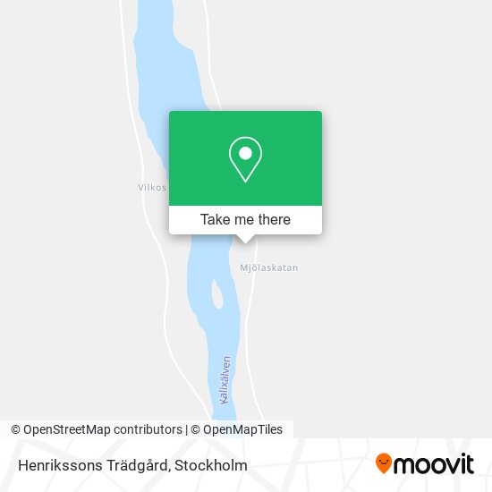 Henrikssons Trädgård map
