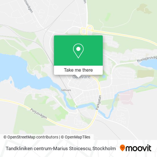 Tandkliniken centrum-Marius Stoicescu map