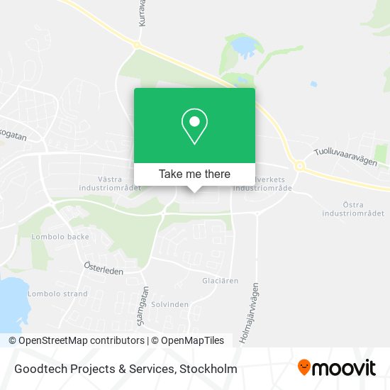 Goodtech Projects & Services map