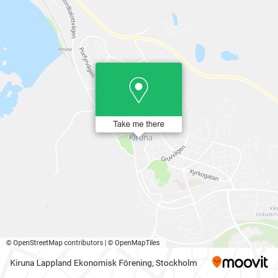 Kiruna Lappland Ekonomisk Förening map