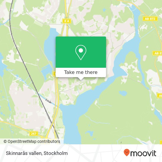 Skinnarås vallen map