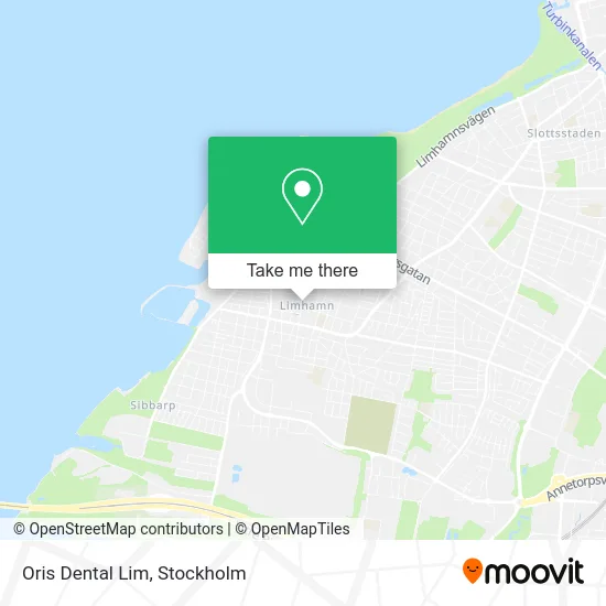 Oris Dental Lim map